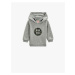 Koton Printed Hooded Sweatshirt