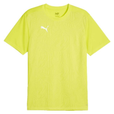 Puma TEAMFINAL TRAINING JERSEY Pánske športové tričko, žltá, veľkosť