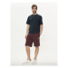 Jack&Jones Športové kraťasy Josh 12248833 Bordová Comfort Fit