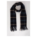 DEFACTO Men's Plaid Patterned Woven Scarf