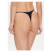 Calvin Klein Underwear Stringové nohavičky 000QF7323E Čierna