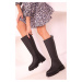 Soho Black Matte Women's Boots 18374