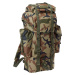 Nylon Military Backpack with Olive Mask