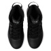 Basketbalová obuv pre začiatočníkov dievčatá/chlapcov SS100 čierna