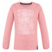 Loap Bilanka Dievčenské tričko s dlhým rukávom CLK2278 Ružová