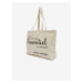 Beige women's canvas bag CAMAIEU - Women's