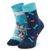 Todo Socks Vysoké detské ponožky Lovely Dog Modrá