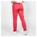 Dámske bavlnené golfové chino nohavice MW500 ružové