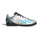 Juniorské futbalové kopačky turfy ADIDAS X CRAZYFAST MESSI 4 SILVMT BLIBLU CBLACK_IE4068_tf