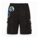 Karl Kani Retro Patched Track Shorts black - Pánske - Kraťasy Karl Kani - Čierne - 6013321