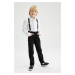 DEFACTO Boy Regular Fit Basic Five Pocket Gabardine Trousers