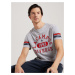 Diverse Men's printed T-shirt LA CAMPUS 01