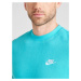 Nike Sportswear Mikina 'Club Fleece'  tyrkysová / biela