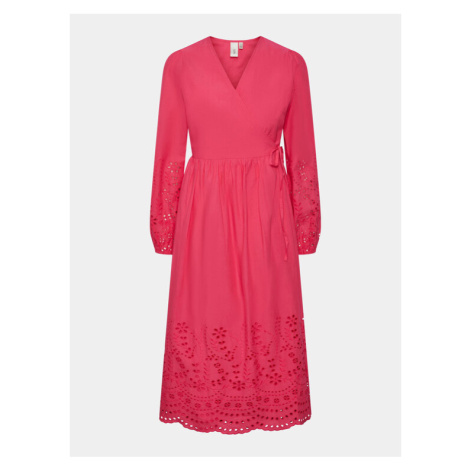 YAS Každodenné šaty Luma 26032685 Ružová Regular Fit Y.A.S