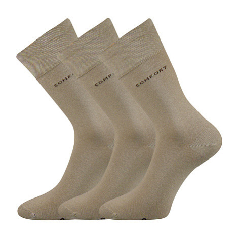 Ponožky BOMA Comfort beige 3 páry 100310