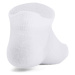 Under Armour ESSENTIAL NO SHOW 6PK Ponožky, biela, veľkosť