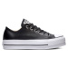 Converse Chuck Taylor All Star Lift Clean Leather Low Top - Dámske - Tenisky Converse - Čierne -