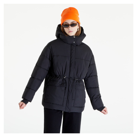 Bunda Urban Classics Ladies Waisted Puffer Jacket Black