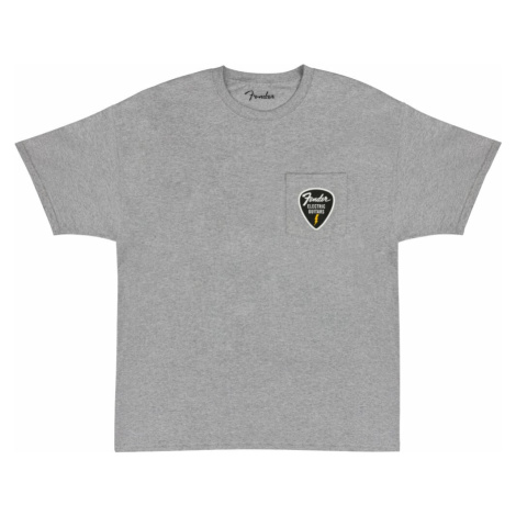 Fender Tričko Pick Patch Pocket Tee Athletic Gray