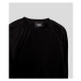 Šaty Karl Lagerfeld Taffeta Sleeve Sweat Dress Čierna
