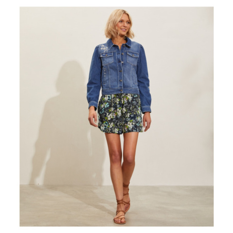 Šortky Odd Molly Hannah Shorts Deep Asphalt