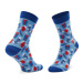 Rainbow Socks Súprava 3 párov vysokých ponožiek unisex Xmas Socks Balls Mix Gifts Pak 3 Farebná