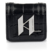 Púzdro Karl Lagerfeld K/Saddle Croc Earpod Case Čierna