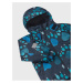 Modrá chlapčenská vzorovaná bunda Reima