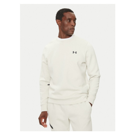 Under Armour Mikina UA Unstoppable 1389351 Écru Loose Fit