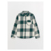 LC Waikiki Plaid Long Sleeve Boy's Shirt