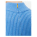 MICHAEL Michael Kors Úpletové šaty MF381U46V1 Modrá Slim Fit