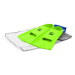 Borntoswim junior short fins green