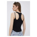 Top Calvin Klein Jeans dámsky,čierna farba,J20J221430