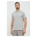 Bavlnené tričko adidas šedá farba, jednofarebné, IC9337
