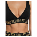 Versace Podprsenka Bralette AUD01047 1A10011 Čierna