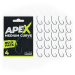 Ridgemonkey háčiky ape-x medium curve barbed bulk pack 25 ks - 4