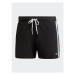 Adidas Plavecké šortky 3-Stripes CLX Swim Shorts HT4367 Čierna Regular Fit