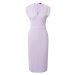 HUGO Puzdrové šaty 'Kemanda'  pastelovo fialová