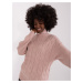 Sweater-AT-SW-23401.97P-Dark Pink