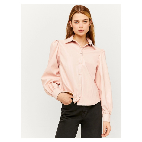 Pink Leatherette Shirt TALLY WEiJL - Women