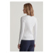 SVETER GANT STRETCH COTTON CABLE CARDIGAN EGGSHELL