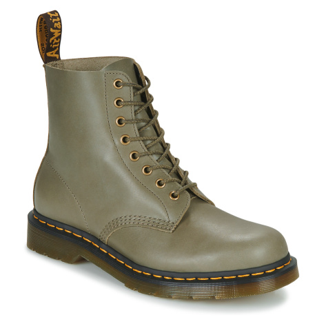 Dr. Martens  1460 OLIVE CARRARA  Polokozačky Kaki Dr Martens