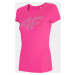 Dámske funkčné tričko 4F TSDF004 Ružové Růžová