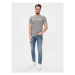 Calvin Klein Jeans Tričko J30J322552 Sivá Slim Fit