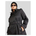 Lauren Ralph Lauren Plus Prechodný kabát  čierna