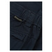 Šortky Woolrich Gabardine Cargo Short Melton Blue