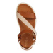 Geox XAND 2S Dámske sandále, hnedá, veľkosť