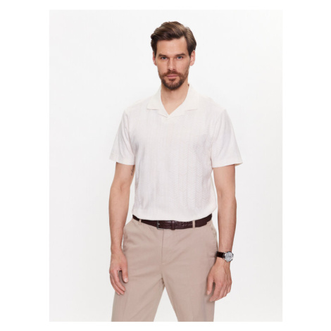 Pierre Cardin Polokošeľa 20774/000/2057 Écru Modern Fit