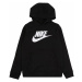 Nike Sportswear Mikina 'CLUB + HBR PO'  čierna / biela