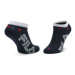 Fila Súprava 3 párov vysokých detských ponožiek F8247D Tmavomodrá